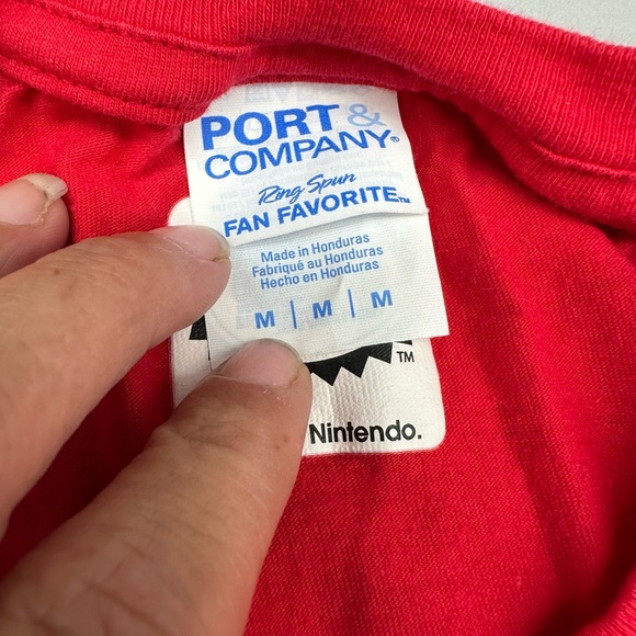 Nintendo Boy's Mario Icon T-Shirt -Size Medium - Picture 3 of 5